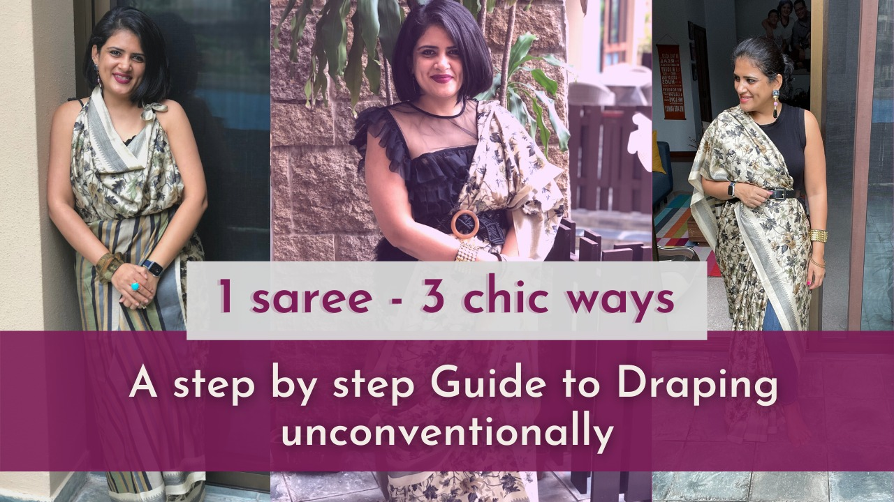 Trendy Ways to Wear a Saree