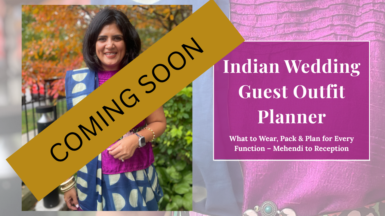 Indian Wedding Guest Outfit Planner