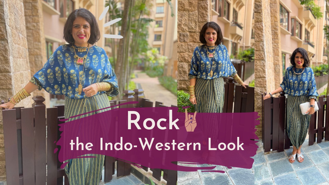 Indo-Western Outfit in 2 Ways