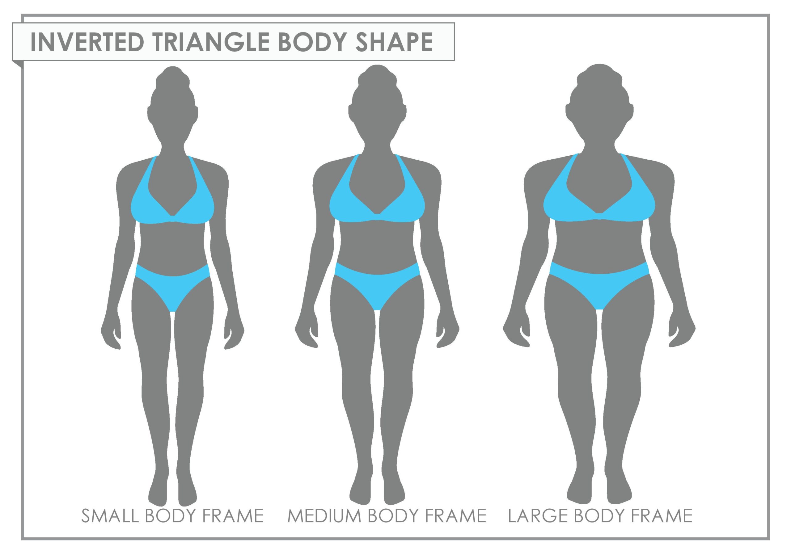 Inverted Triangle body shape