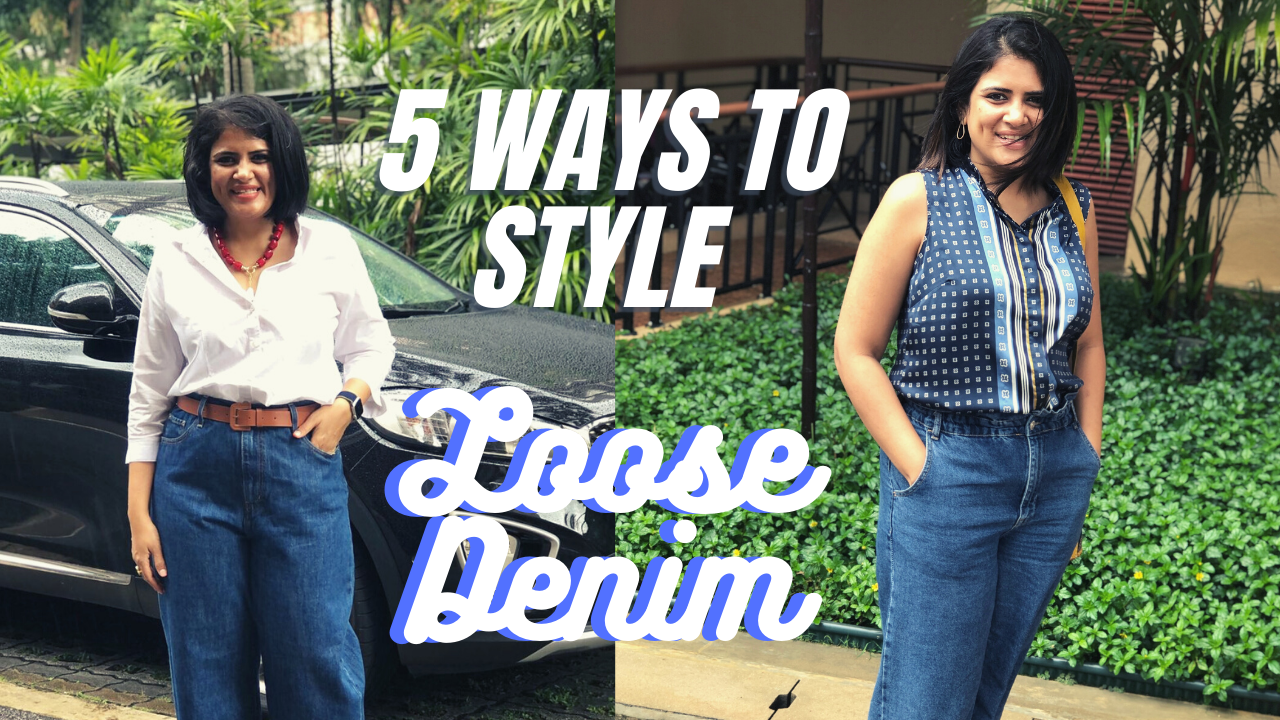 Loose Jeans Outfit Ideas