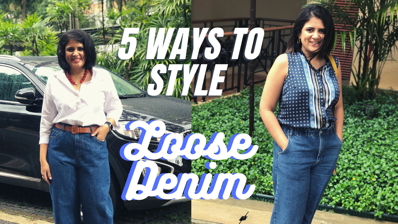 These 5 Trendy Basics Look the Best Paired With Loose Jeans