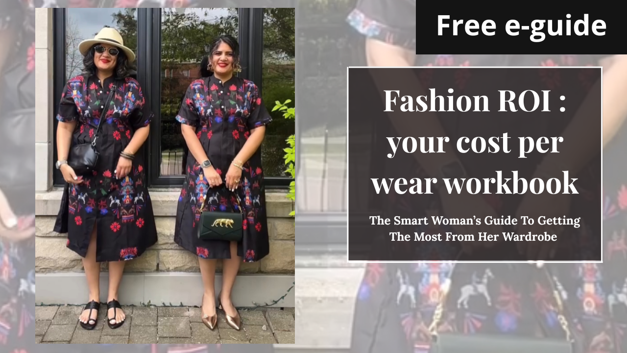 Fashion ROI - Cost per wear