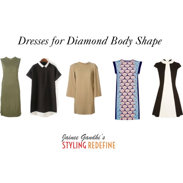 Dresses for Diamond Body Shape