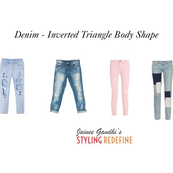Denims for Inverted Triangular Body Shape