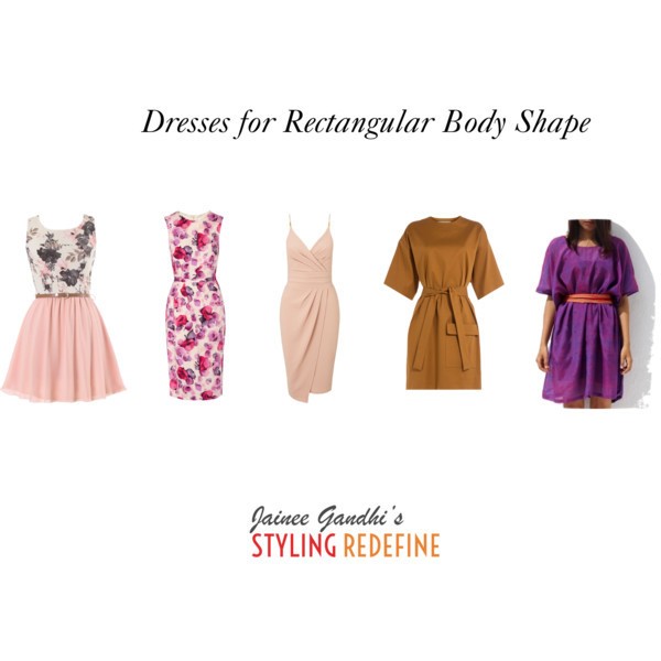 Dresses for Rectangular Body Shape