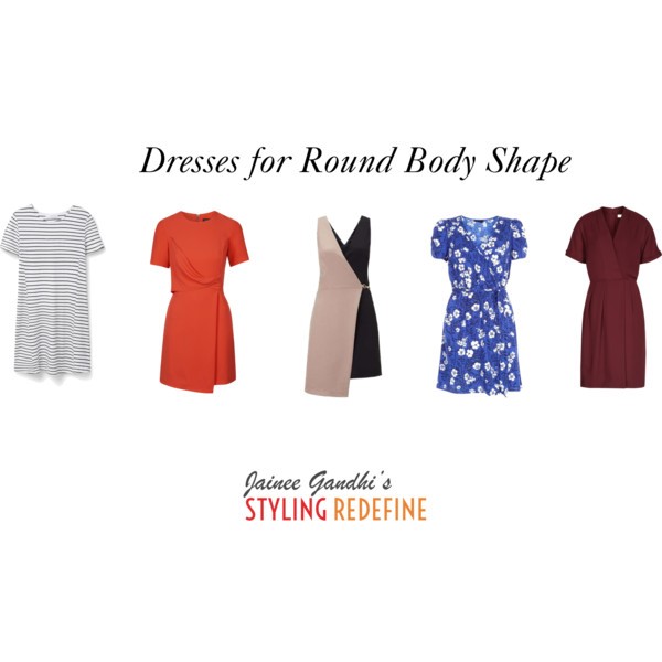 Appple body shape, round, circle body shape clothes, outfits