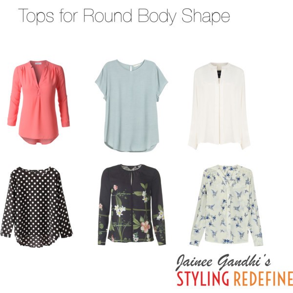 Tops for Round Body Shape