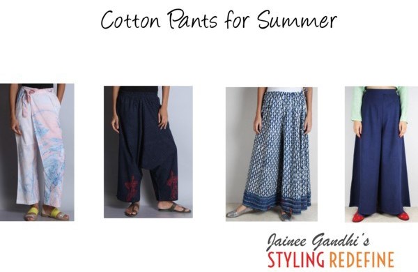 COTTON PANTS FOR SUMMER