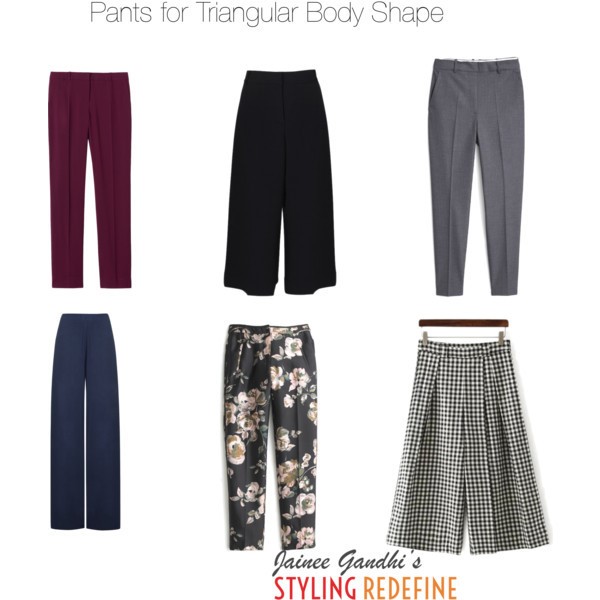 Pants for Triangular Body Shape