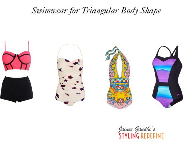 Swimwear for Triangular Body Shape
